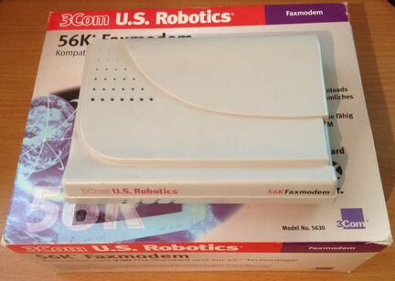 Факс-модем 56 К U. S. Robotics