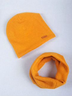 Комплект шапка, шарф
