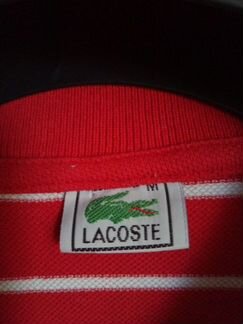 Поло Lacoste Б/У