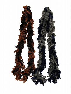 Шарфики из букле нитей Италия, новые