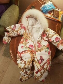 Комбинезон зимний из гусиного пуха Chepe White Dow