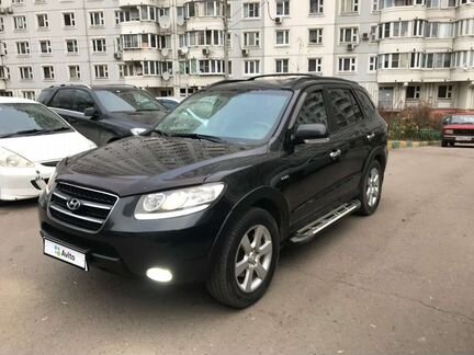 Hyundai Santa Fe 2.2 AT, 2008, 154 000 км