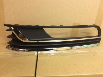 Комплект решетки с туманками фольксваген пассат б7