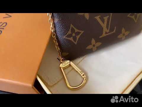 louis vuitton key pouch monogram canvas